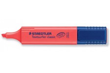 Staedtler Textsurfer classic 364 Rouge 1piece(s) marqueur - Marqueurs (Rouge, Bleu, Rouge, Polypropylene, 5 mm, 1 piece(s))