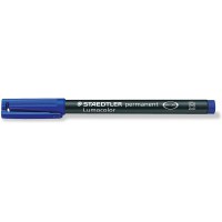 Staedtler Lumocolor 314-3 Stylo-plume universel permanent B Bleu