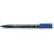 Staedtler Lumocolor 314-3 Stylo-plume universel permanent B Bleu