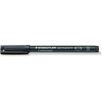 Staedtler - LumoColor 314 - Feutre Permanent Pointe Biseautee 1 a 2,5 mm Noir