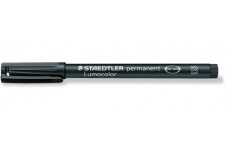Staedtler - LumoColor 314 - Feutre Permanent Pointe Biseautee 1 a 2,5 mm Noir