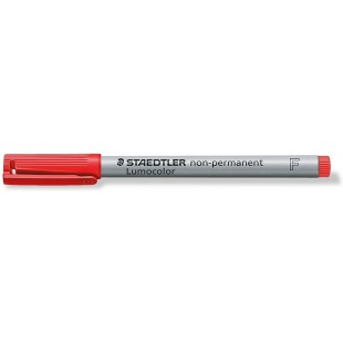 Staedtler - LumoColor 316 - Feutre Non-Permanent Pointe Fine 0,6 mm Rouge