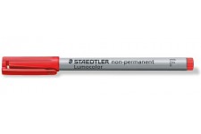 Staedtler - LumoColor 316 - Feutre Non-Permanent Pointe Fine 0,6 mm Rouge