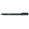 STAEDTLER Marqueurs permanent"Lumocolor 318F" pointe fine noir