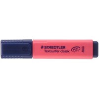 Staedtler - Textsurfer Classic 364 - Surligneur Pointe Biseau 1 a  5 mm Rose