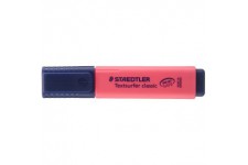 Staedtler - Textsurfer Classic 364 - Surligneur Pointe Biseau 1 a  5 mm Rose