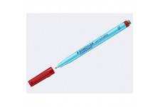 STAEDTLER Lumocolors marqueur non permanent correctable 305F Pte Moy. 0,6mm Rouge