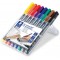 STAEDTLER® Stylo OH Lumocolor® 313, S, permanent 0,4 mm, couleur de la tige: noir, couleur de l'encre (8 pieces), vous recevrez 