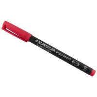 Staedtler 313-2 marqueur indelebile Rouge Pointe ogive, 1 piece