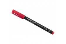 Staedtler 313-2 marqueur indelebile Rouge Pointe ogive, 1 piece