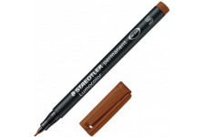 Staedtler 313-7 Marqueur permanent Marron - Polypropylene, 0,4 mm