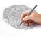 Staedtler Pigment Liner, Feutres de dessin a  encre pigmentee noire infalsifiable, etui chevalet avec 8 feutres differents assor