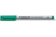 Staedtler - LumoColor 315 - Feutre Non-Permanent Pointe Moyenne 1 mm Vert