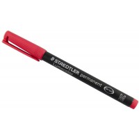 Staedtler 317-2 Stylo a bille Staedtler 317-2 Lumocolor Dentelle M Rouge