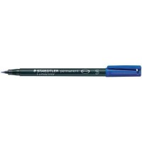 STAEDTLER Lumocolors marqueur permanent 317M, bleu Trace 1mm