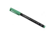 STAEDTLER Lumocolor marqueur permanent 317M, vert, Trace 1mm