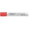 Staedtler Lumocolor marqueur pour tableaux blancs a  pointe biseautee, sechage rapide, pointe bloquee, encre de couleur rouge, L