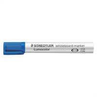Staedtler 351 Lumocolor Chisel Tip Whiteboard Marker - Blue