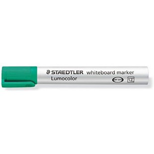 Staedtler Lumocolor, Marqueur pour tableaux blancs, pointe biseautee, effacable a  sec, sechage rapide, Lot de 10 marqueurs de c