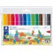 Staedtler - Noris Club - Pochette de 12 Feutres de coloriage gros module - Assortis