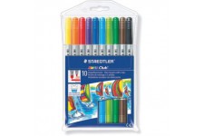 Staedtler 320 NWP10 Dopper feutres Noris Club Assortis Inh. 10