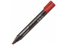 Staedtler Lumocolor Marqueurs permanents toutes surfaces Rouge