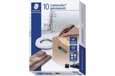 Staedtler 350-3 Lumocolor marqueurs permanents multi-usages Bleu