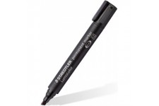 STAEDTLER Marqueurs permanent "Lumocolor 350" Pte biseautee 2 - 5 mm Noir