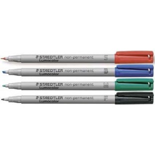 Staedtler - STAEDTLER Lumocolor marqueur non-permanent 316F, etui de 6