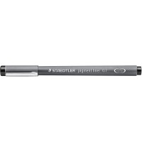 Staedtler - Pigment Liner 308 - Feutre Pointe Calibree 0.7 mm Noir