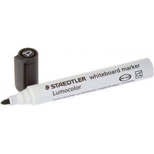 Staedtler - LumoColor 351 - Marqueur Effacable a Sec Pointe Ogive 2 mm Noir