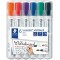 Staedtler Lumocolor 351, Marqueurs pour tableau blanc effacables a  sec, Sans xylene ni toluene et quasi-inodore, Pointe ogive d