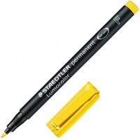 Staedtler - LumoColor 318 - Feutre Permanent Pointe Fine 0,6 mm Jaune