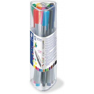 Staedtler 334PR12 Feutres d'ecriture Largeur de trait 0,3 mm