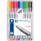 Staedtler Triplus Fineliner, Feutres a pointe extra-fine pour ecriture et contours, etui chevalet avec 10 couleurs 