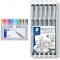 334 SB20 0.3 mm Triplus Fineliner Pen - (Pack of 20) & Pigment Liner, Feutres de dessin a  encre pigmentee noire infalsifiable, 