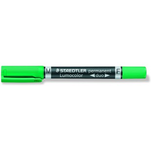 Staedtler 949318 Feutre permanent double pointe Vert