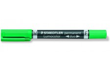 Staedtler 949318 Feutre permanent double pointe Vert