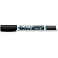 Staedtler 949319 Feutre permanent double pointe Noir