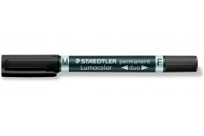 Staedtler 949319 Feutre permanent double pointe Noir