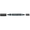 Staedtler 949319 Feutre permanent double pointe Noir