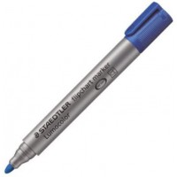 Staedtler - LumoColor 356 - Marqueur Tableau Papier Pointe Ogive 2 mm Bleu