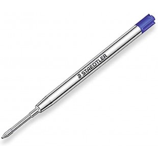 Staedtler 458 M-3 Recharge pour Stylo-bille Bleu