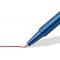 Staedtler Triplus Ballpoint, Stylos-bille triangulaires a  pointe extra-large, etui chevalet avec 6 couleurs lumineuses assortie