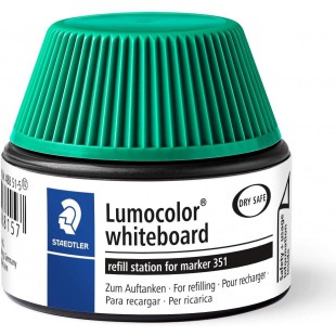 Lumocolor 488 51 - Flacon Recharge 30 ml Pour Marqueurs Effacables a€ Sec Vert