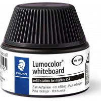 Lumocolor 488 51 - Flacon Recharge 30 ml Pour Marqueurs Effacables a€ Sec Noir