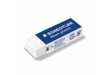 Staedtler Mars Plastic, Gomme plastique blanche de tres haute qualite, Sans phtalates ni latex, 526 50 ST 