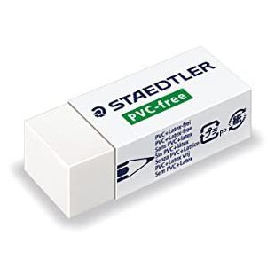 STAEDTLER Gommes ecologique B30, blanc sans pvc