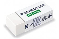 STAEDTLER Gommes ecologique B30, blanc sans pvc