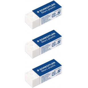 Gommes plastique Mars plastic Mini Blanc
